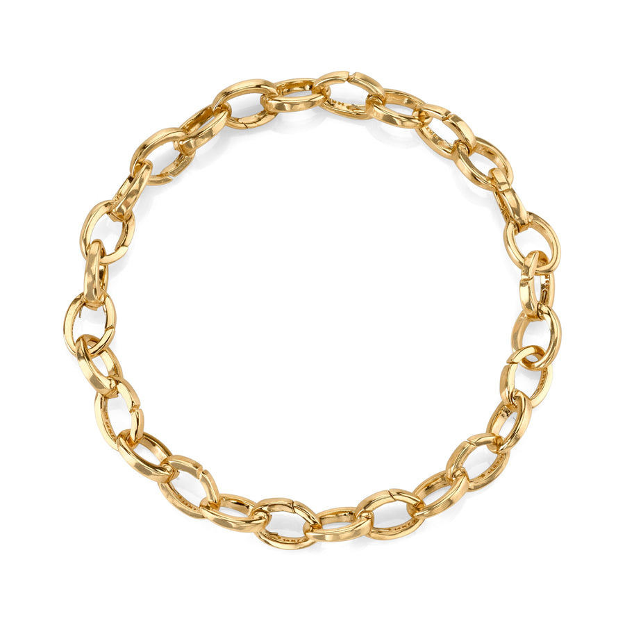 14k Gold Endless Link Chain Bracelet - Sydney Evan Fine Jewelry