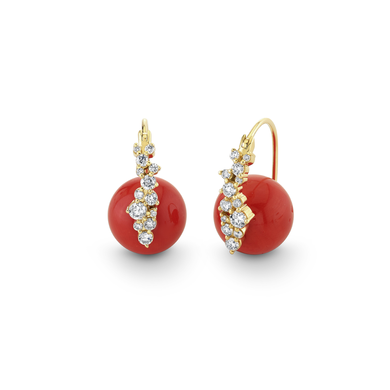 送料関税込み★SYDNEY EVAN★ダイヤモンド付 ゴールドイヤリング Shop Sydney Evan 14k Gold & Diamond Small Bow Stud