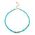 Gold & Diamond Multi-Rondelle Turquoise Necklace
