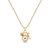 Gold & Diamond Sea Life Necklace