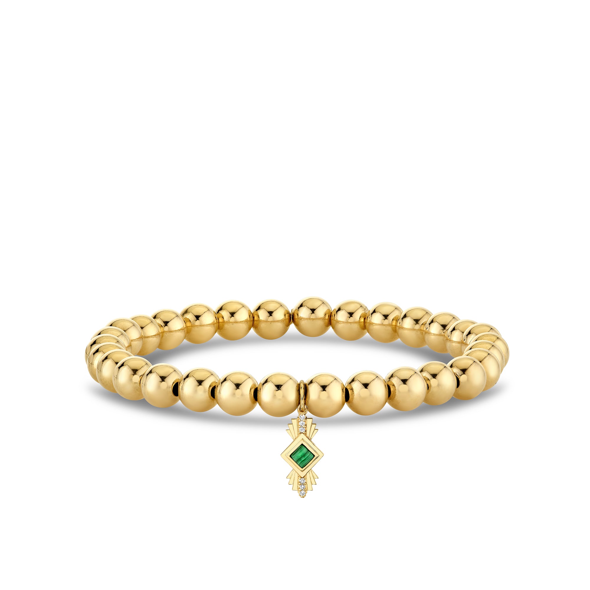 14Kゴールド【SYDNEY EVAN】デイジーフラワーブレスレット Shop Sydney Evan 14k Gold & Diamond Flower Bracelet