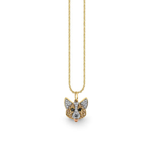Gold & Diamond Corgi Charm - Sydney Evan Fine Jewelry
