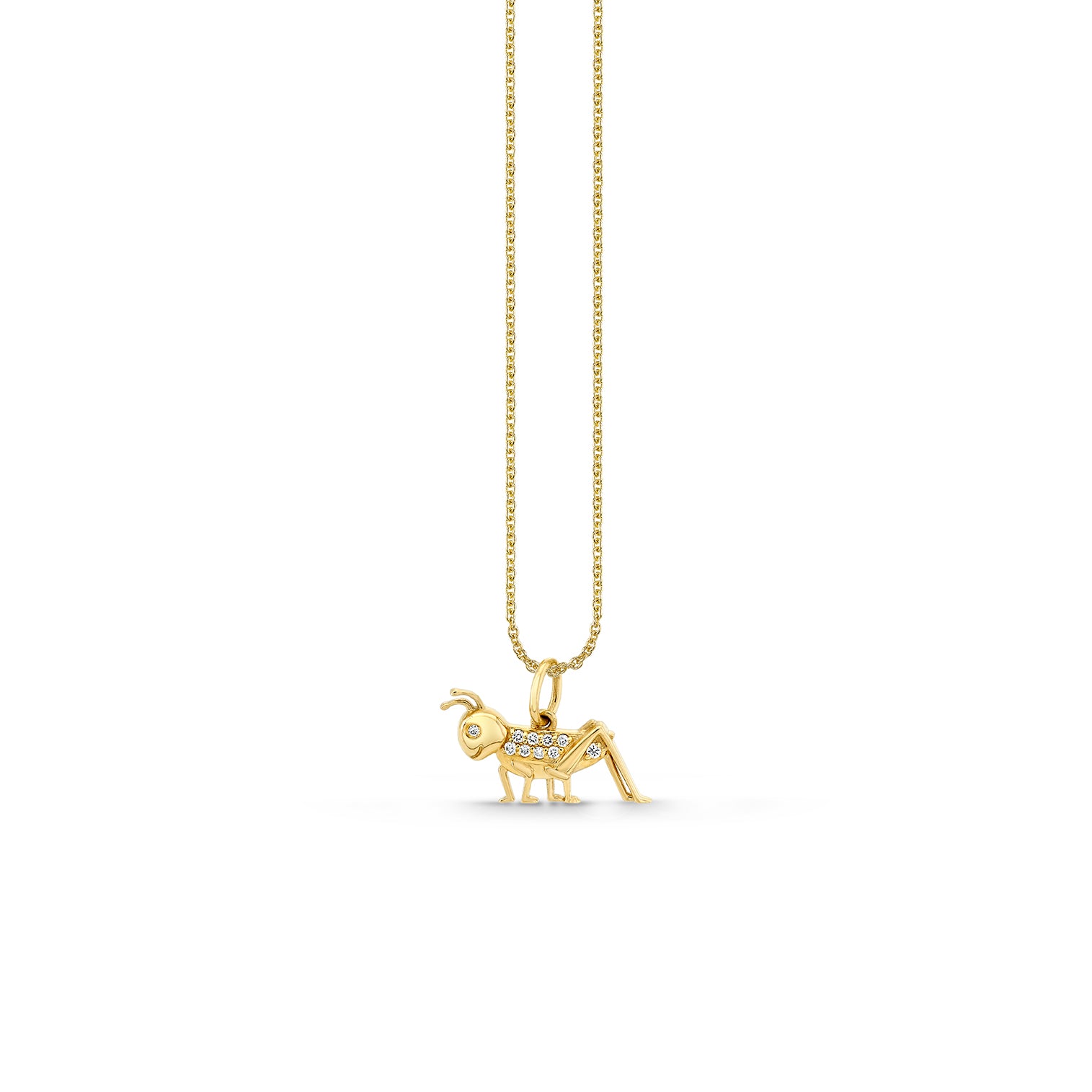 Shop Sydney Evan 14k Gold & Diamond Cricket Charm