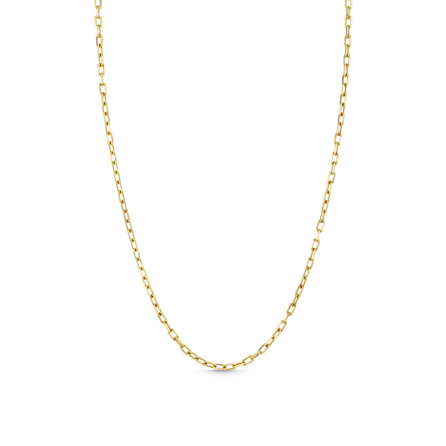 14k Gold Elongated Cable Chain - Sydney Evan Fine Jewelry