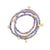 Pure Gold Multi-Charm Hackmanite Wrap Bracelet