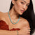 Gold & Diamond Multi-Rondelle Turquoise Necklace