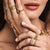 Gold & Diamond Fringe Princess Bracelet