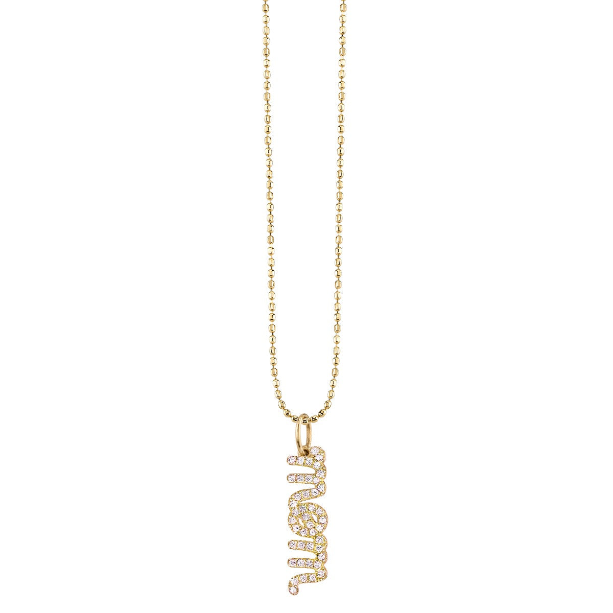 Shop Sydney Evan 14k Gold & Diamond Mom Necklace
