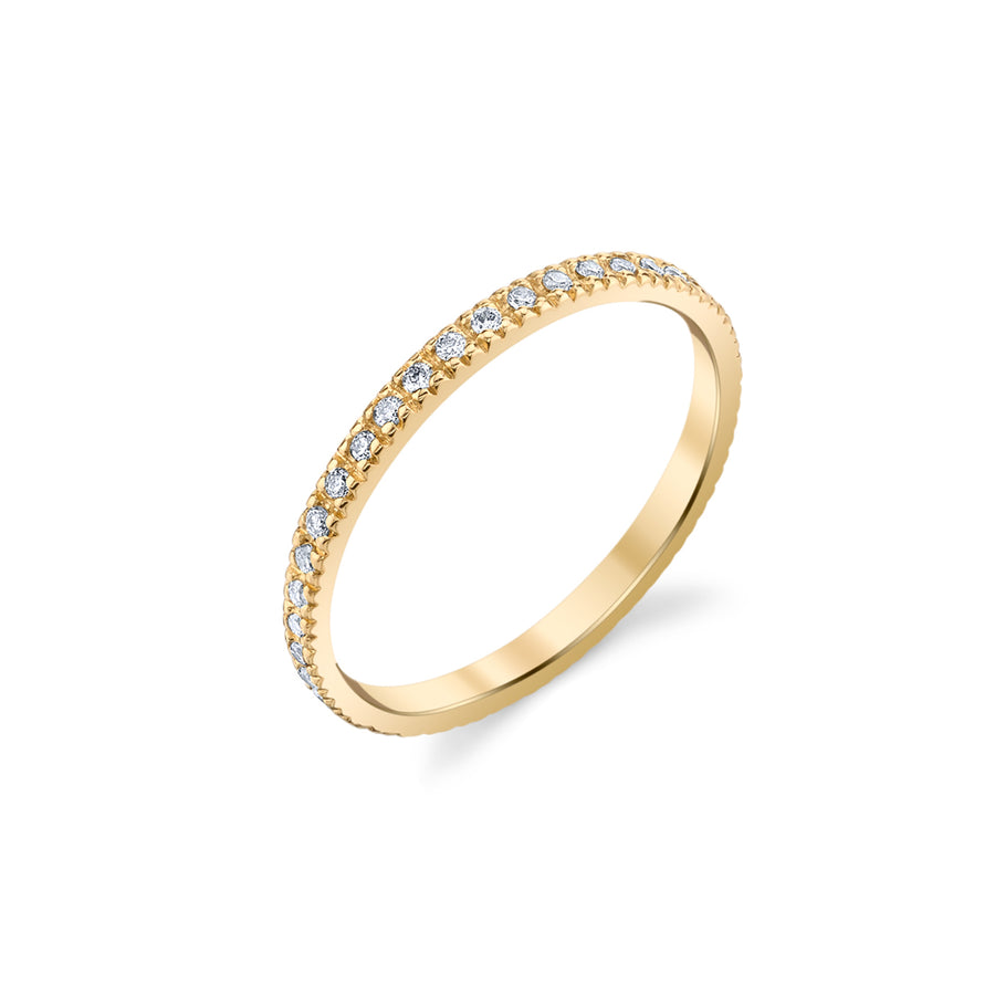 Gold & Diamond Eternity Ring - Sydney Evan Fine Jewelry