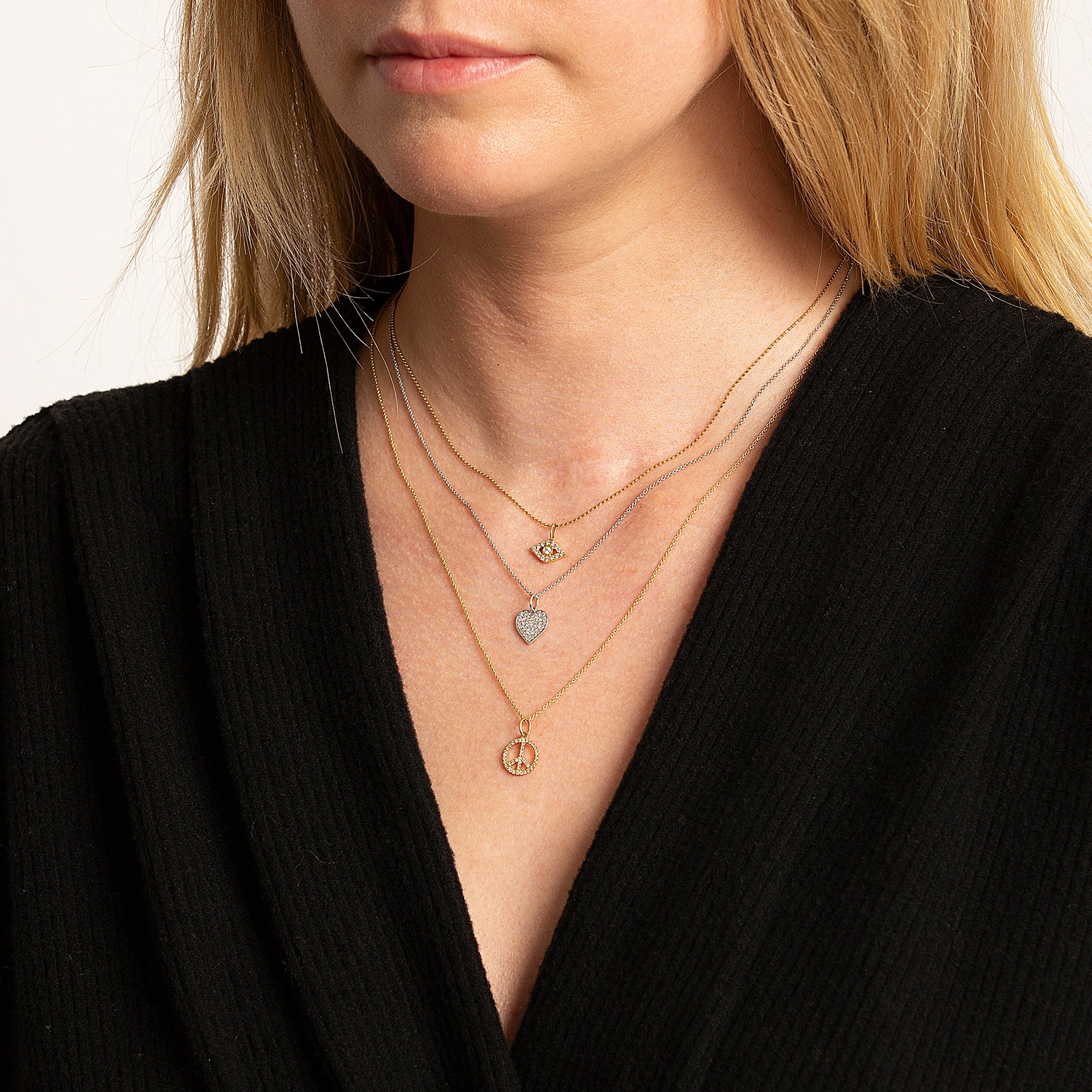 Sydney evan evil eye necklace 2025