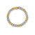Gold & Diamond Small Link Bracelet
