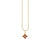 Kids Collection Gold & Diamond Mini Moroccan Flower Necklace