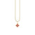 Kids Collection Gold & Diamond Mini Moroccan Flower Necklace