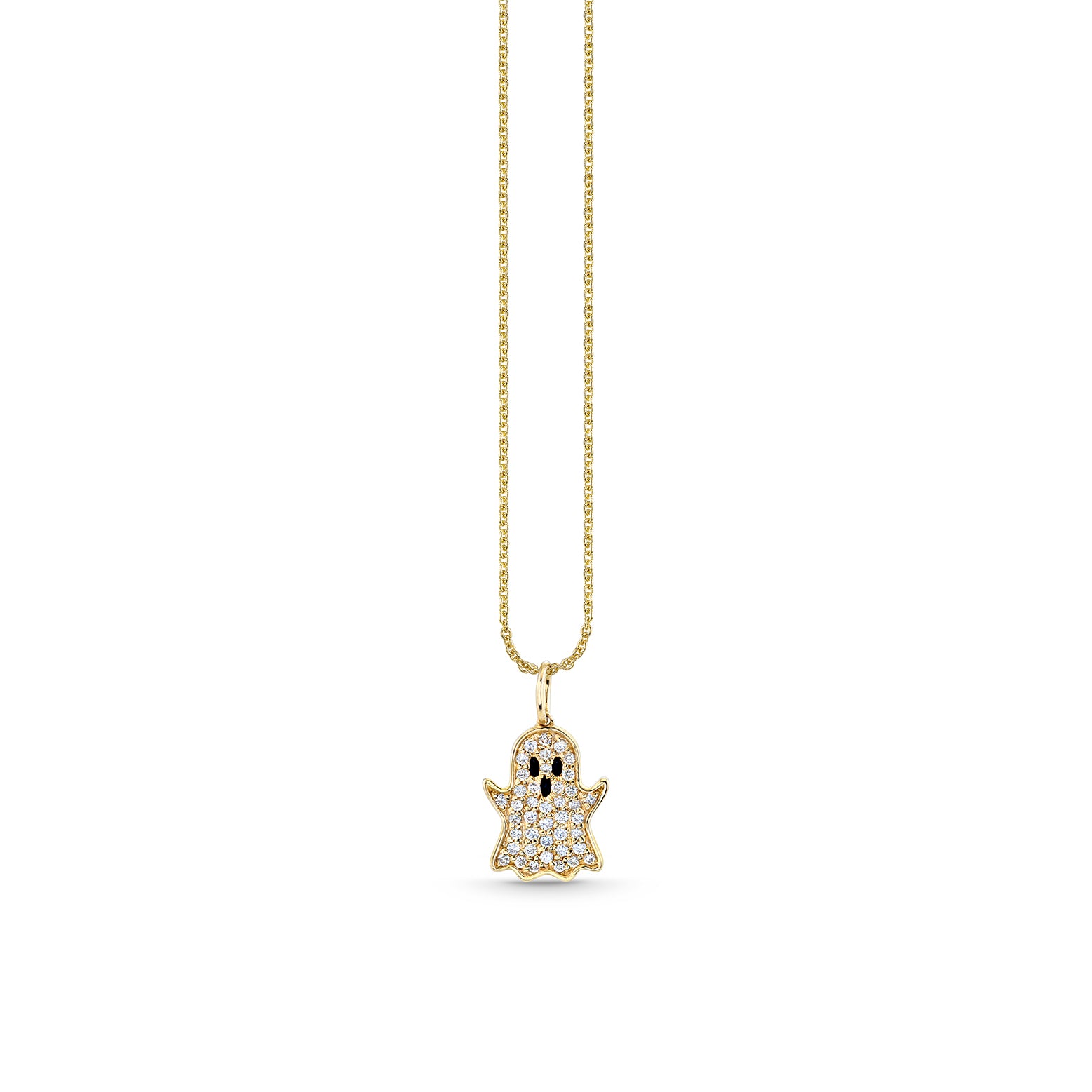 Shop Sydney Evan 14k Gold & Diamond Ghost Charm