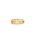 Gold & Diamond Open Icon Ring