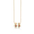 Kids Collection Gold & Diamond Twins Necklace