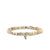 Men's Collection Gold & Diamond Small Horn on African Opal