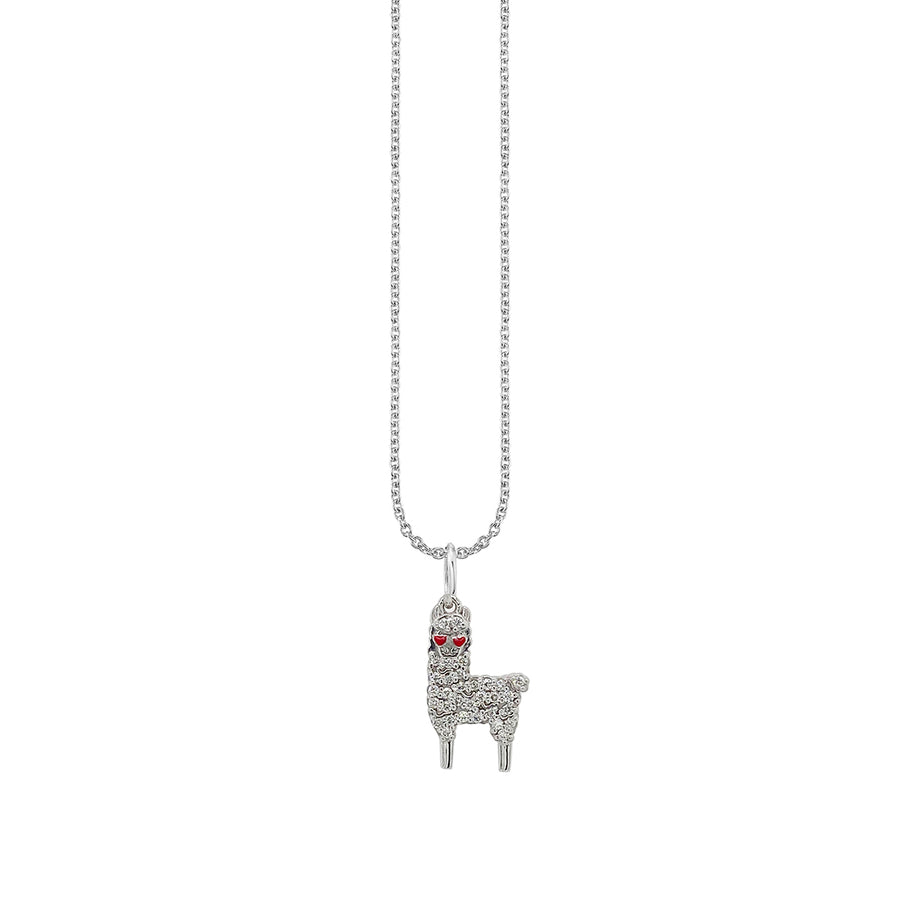Gold & Diamond Llama Charm - Sydney Evan Fine Jewelry