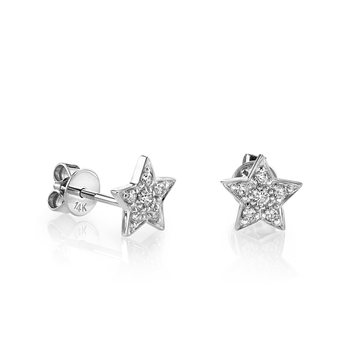 Shop Sydney Evan 14kGold & Diamond Star Stud