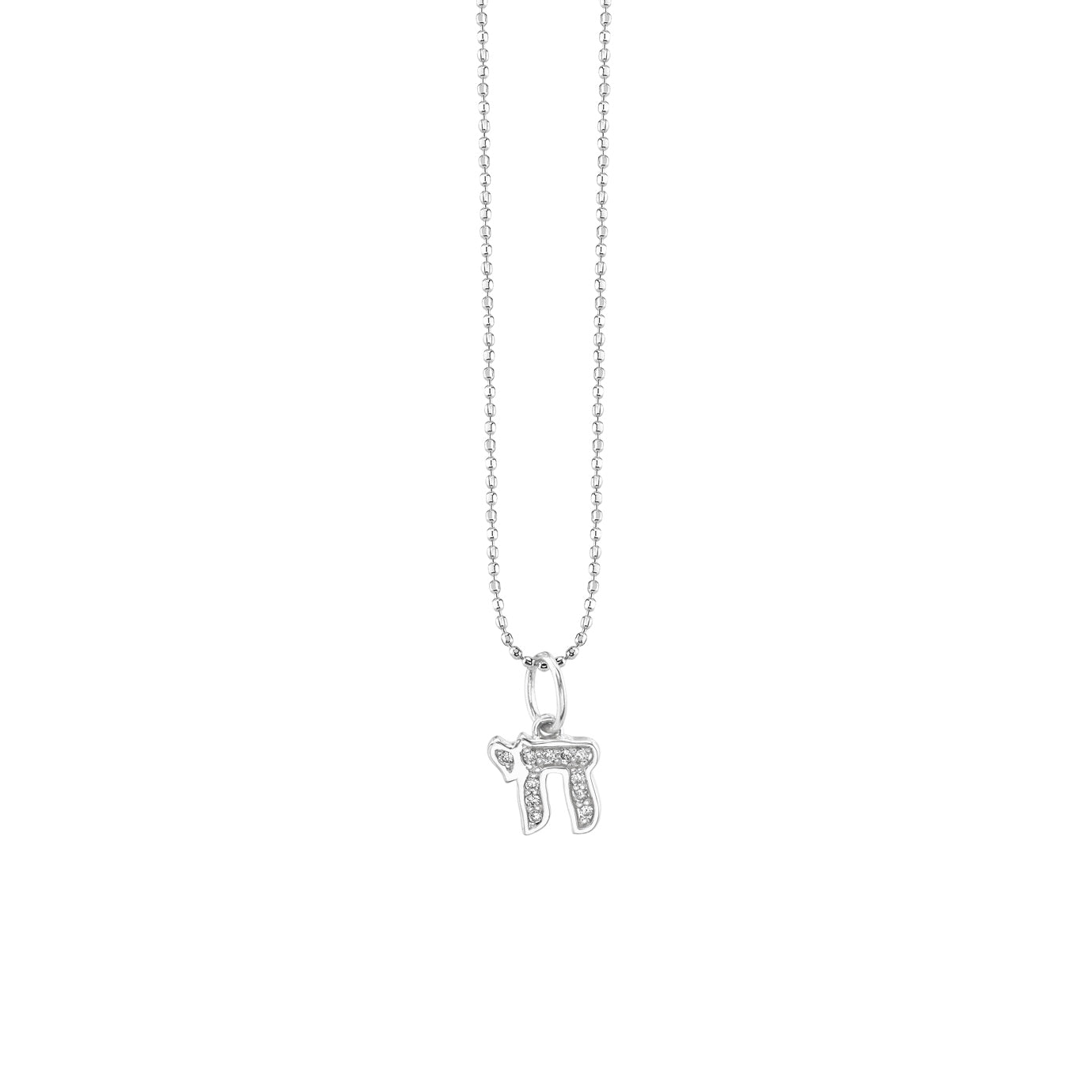 Diamond chai necklace deals