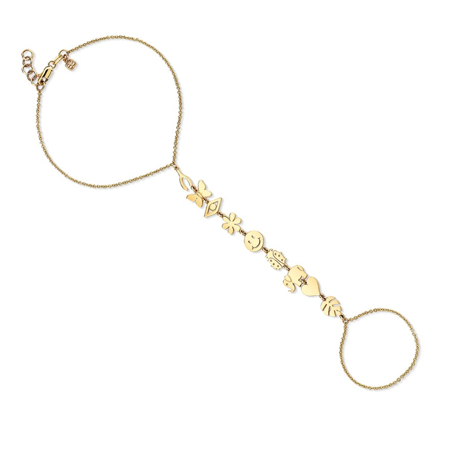 Pure Gold Icons Princess Bracelet - Sydney Evan Fine Jewelry