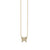 Kids Collection Gold & Diamond Mini Butterfly Necklace