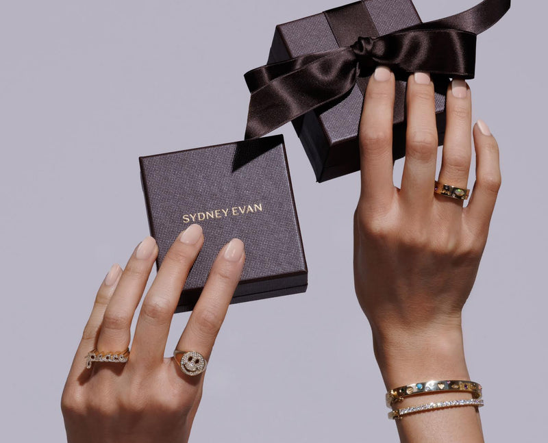 14k Gold Love Script Collection - Sydney Evan