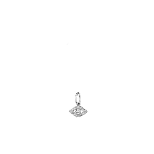 Gold & Diamond Small Eye Charm