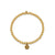 Gold & Diamond Film Reel on Gold Beads