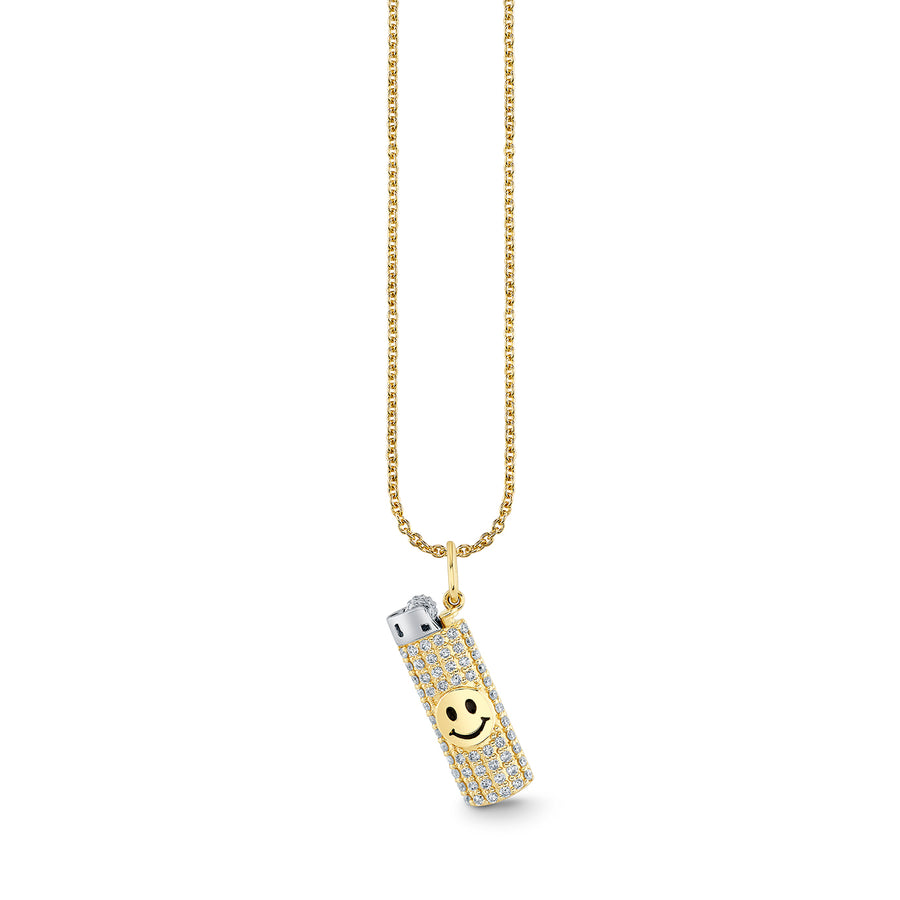 Gold & Diamond Lighter Charm - Sydney Evan Fine Jewelry