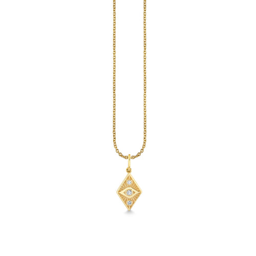 Gold & Diamond Ace of Diamonds Charm