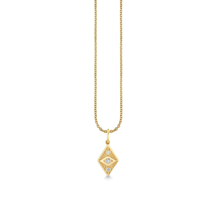 Gold & Diamond Ace of Diamonds Charm - Sydney Evan Fine Jewelry