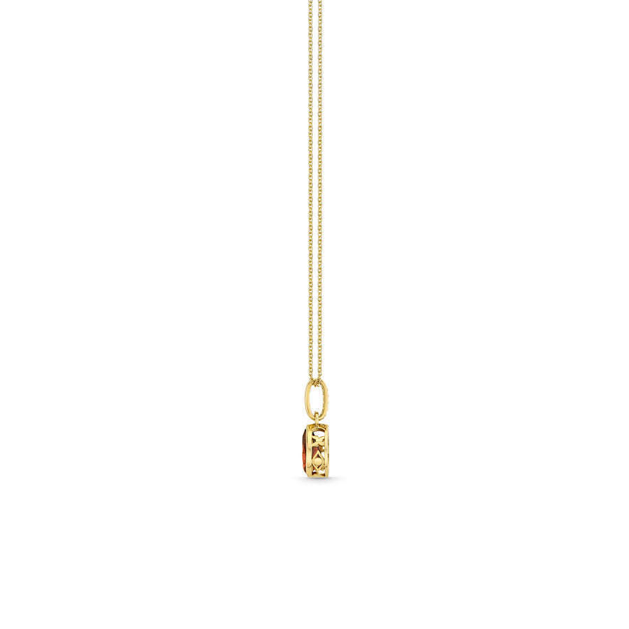 Gold & Diamond Icon Pearl Solitaire with Diamond Bail Charm - Sydney Evan Fine Jewelry