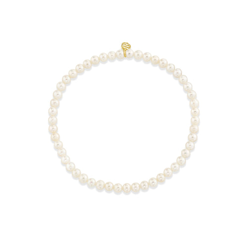 3mm Freshwater Pearl Round Bracelet