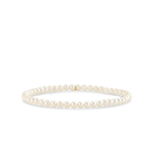 3mm Freshwater Pearl Round Bracelet