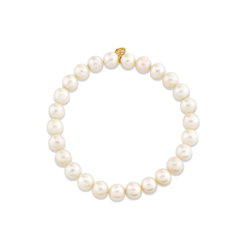 7mm Freshwater Pearl Round Bracelet