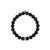 Gold & Diamond Link Rondelle On Onyx