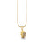 Gold & Diamond Small Pave Hedgehog Charm