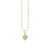 Gold & Pave Diamond Star of David Charm
