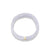 Gold & Diamond Small Single Row Pave Spacer on Blue Lace Agate