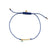 Gold & Enamel Mini Evil Eye Cord Bracelet