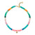 Gold & Diamond Eye Multi Opal Anklet