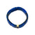 Gold & Sapphire Small Three Row Spacer On Lapis