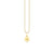 Pure Gold Tiny Star Of David Marquise Eye Charm