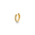 Gold & Diamond Small Huggie Hoops
