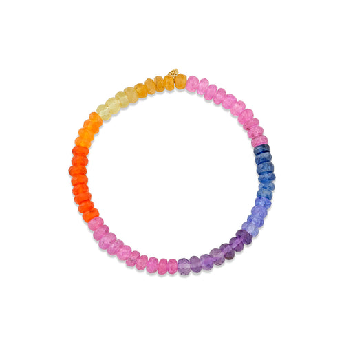 5mm Mix Semi Precious Beads Bracelet