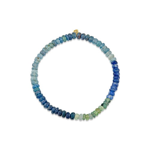 4mm Multi Kyanite Faceted Rondelle Bracelet