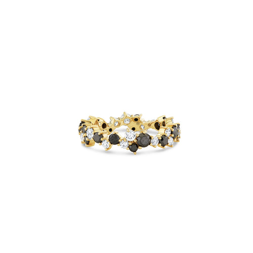 Gold & Diamond Cocktail Eternity Ring