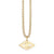 Men's Collection Pure Gold Extra Large Eye Link Charm