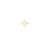 Kids Collection Pure Gold Tiny Starburst Stud